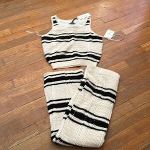 Knit two piece set. M